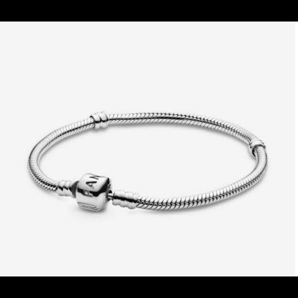Pandora Jewelry- 7.5 Sterling Silver Bracelet